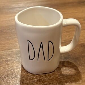 Rae Dunn Cream 'Dad' Mug